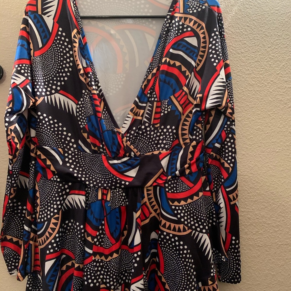 Plus size blouse